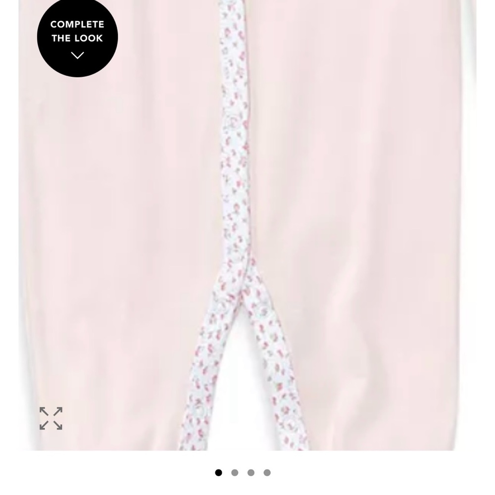 Ralph Lauren Light Pink Floral Kids Footie